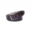 New 3.0 decorative belt for women, European and American personalized and fashionable thin waist belt, antique cowhide needle buckle women's belt in stock Specification image